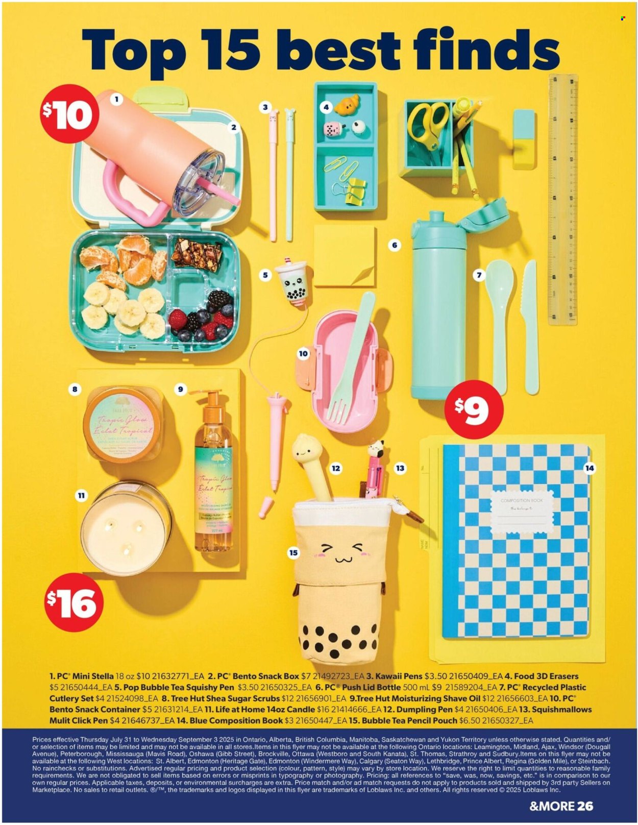 Real Canadian Superstore flyer  - July 31, 2025 - September 03, 2025. Page 26