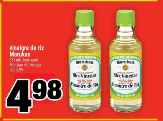 vinaigre de riz Marukan
