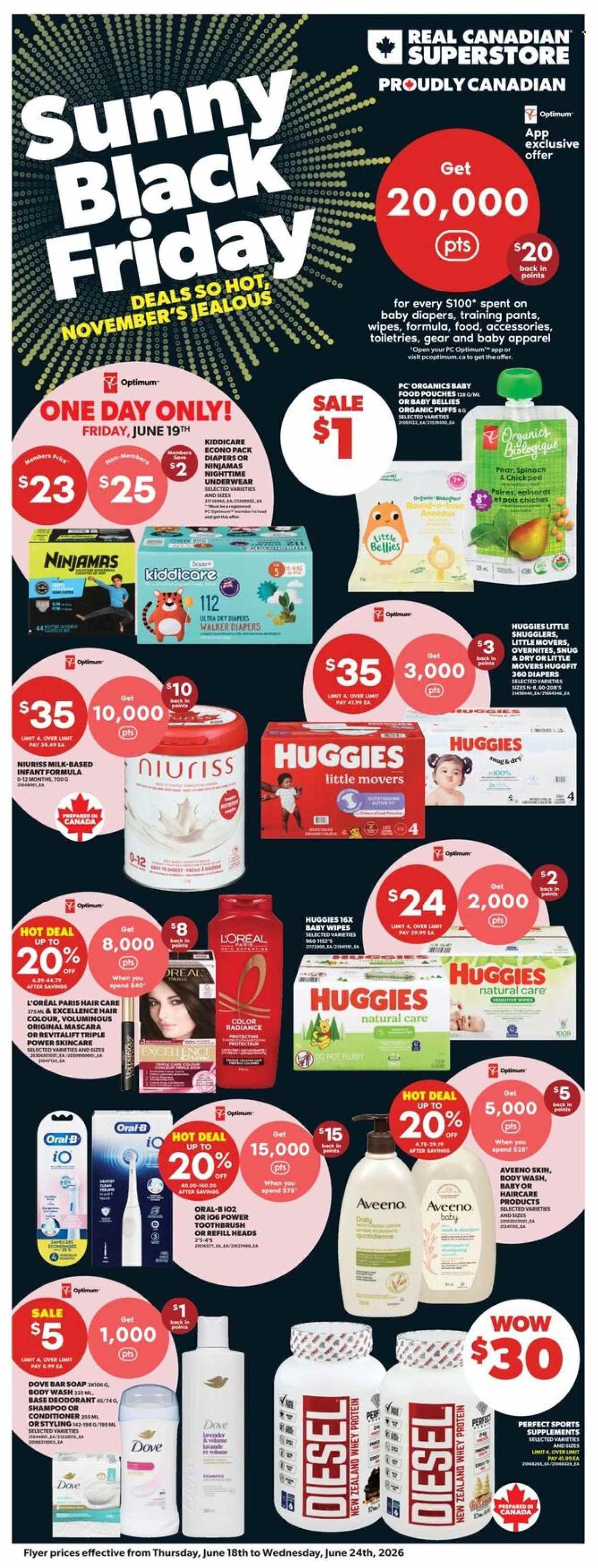 Real Canadian Superstore flyer  - June 18, 2026 - June 24, 2026. Page 1