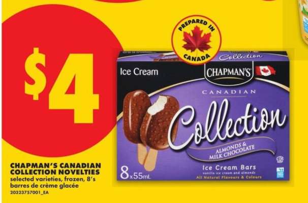 Chapman's Canadian Collection Novelties