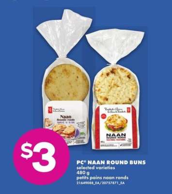 PC Naan Round Buns