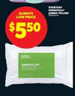 EVERYDAY ESSENTIALS™ Jumbo Pillow
