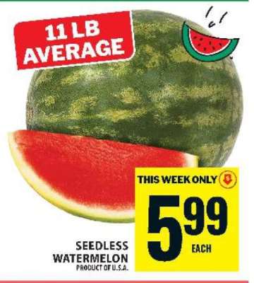 Seedless Watermelon
