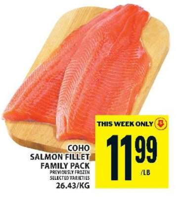 COHO SALMON FILLET FAMILY PACK