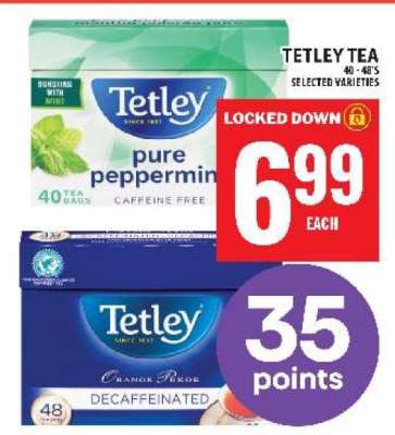 TETLEY TEA