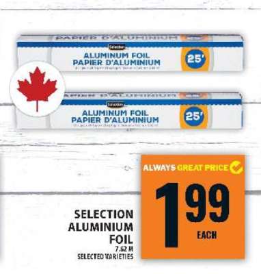 SELECTION ALUMINIUM FOIL