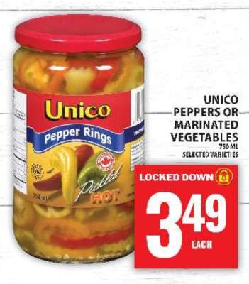 Unico Peppers or Marinated Vegetables