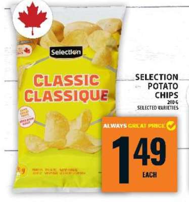 SELECTION POTATO CHIPS