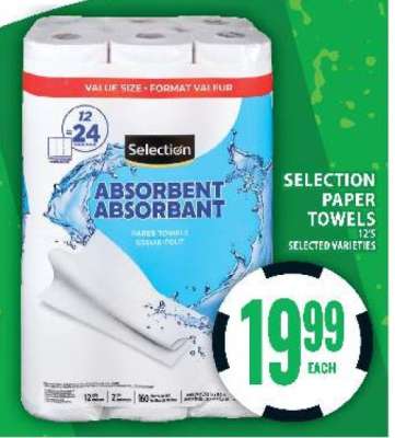 SELECTION PAPER TOWELS