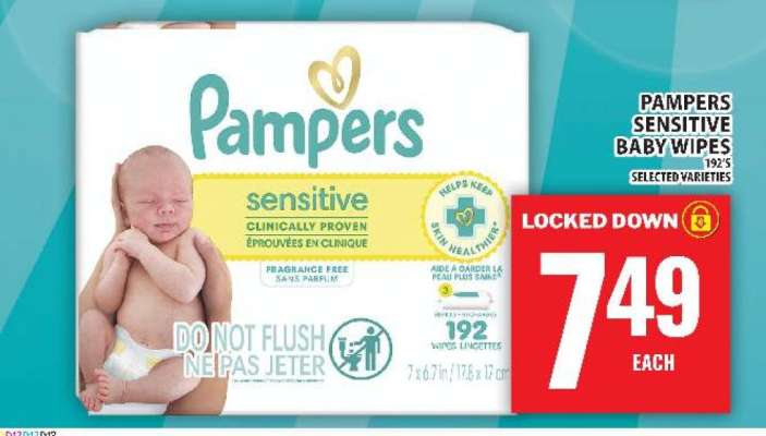 Pampers Sensitive Baby Wipes
