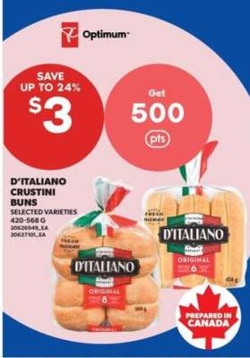 D’Italiano Crustini Buns