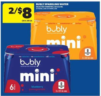Bubly Sparkling Water