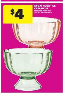Life at Home Ice cream cup