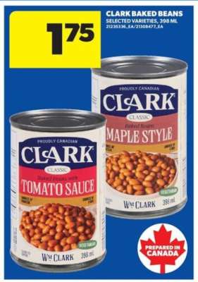 CLARK BAKED BEANS