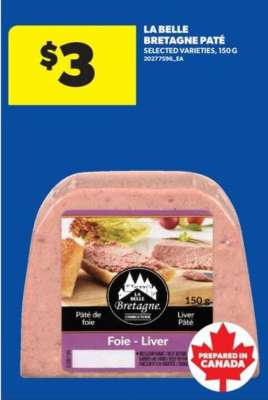 LA BELLE BRETAGNE Pâté