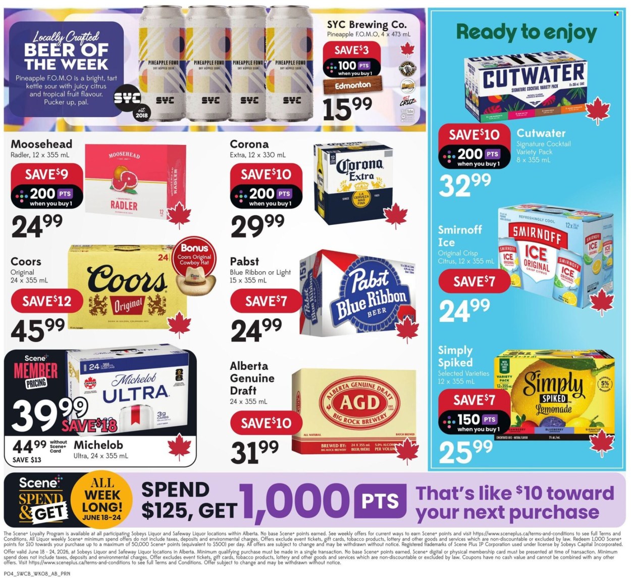 Sobeys Liquor flyer  - June 18, 2026 - June 24, 2026. Page 5