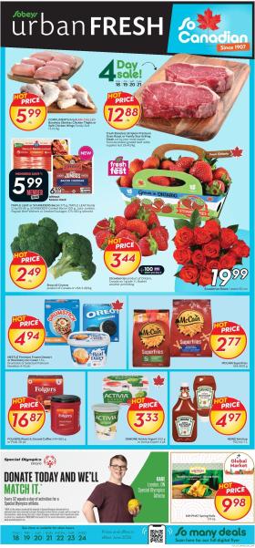 Sobeys Urban Fresh - Weekly eFlyer