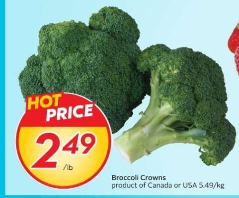 BROCCOLI CROWNS