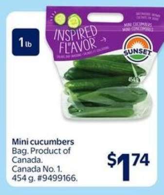 MINI CUCUMBERS