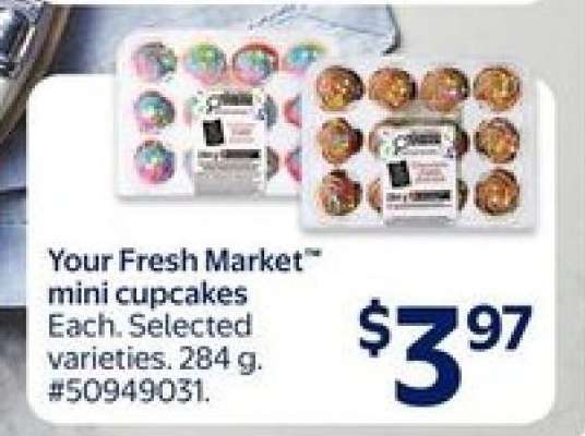 Your Fresh Market™ mini cupcakes