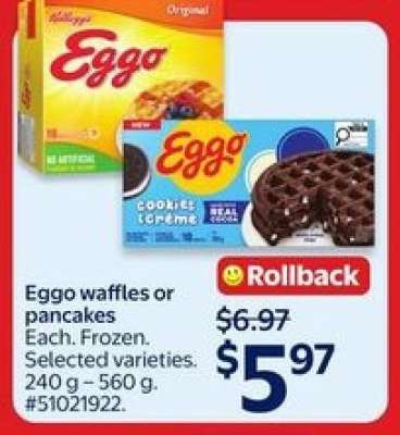 Eggo Waffles or Pancakes