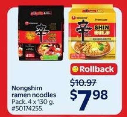 Nongshim Ramen Noodles