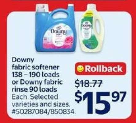Downy Fabric Softener or Rinse