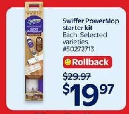 Swiffer PowerMop Starter Kit