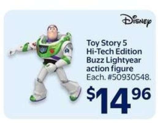 Toy Story 5 Hi-Tech Edition Buzz Lightyear action figure