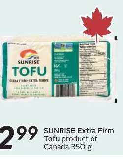 Sunrise Extra Firm Tofu