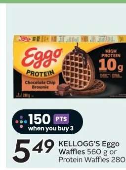 KELLOGG’S EGGO WAFFLES