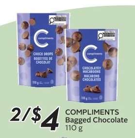 COMPLIMENTS Bagged Chocolate