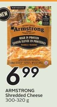ARMSTRONG SHREDDED CHEESE