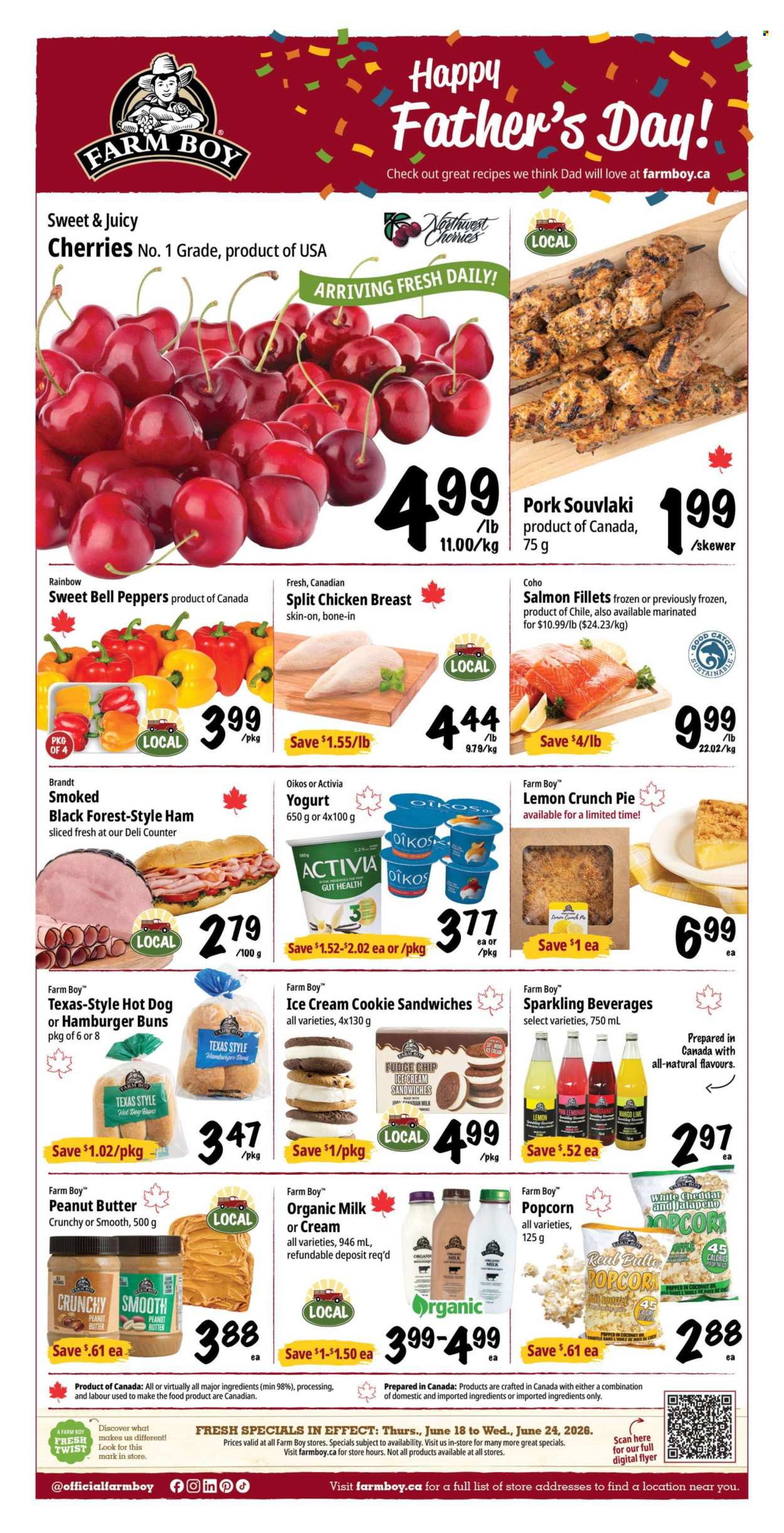 Farm Boy flyer  - June 18, 2026 - June 24, 2026. Page 1