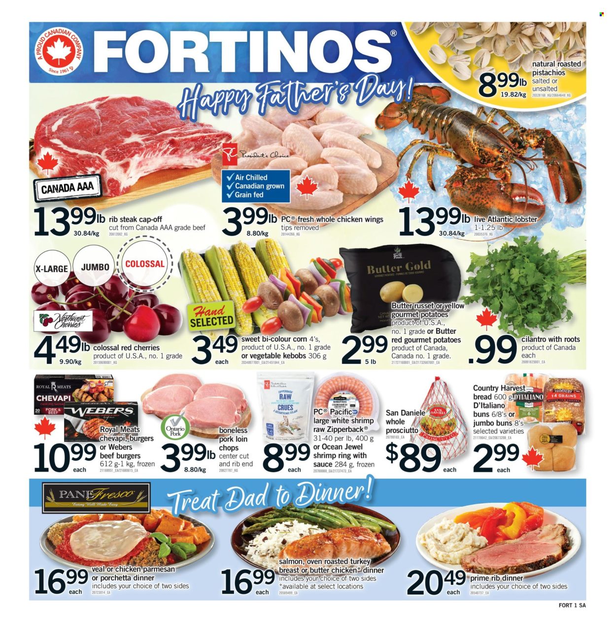 Fortinos flyer  - June 18, 2026 - June 24, 2026. Page 1