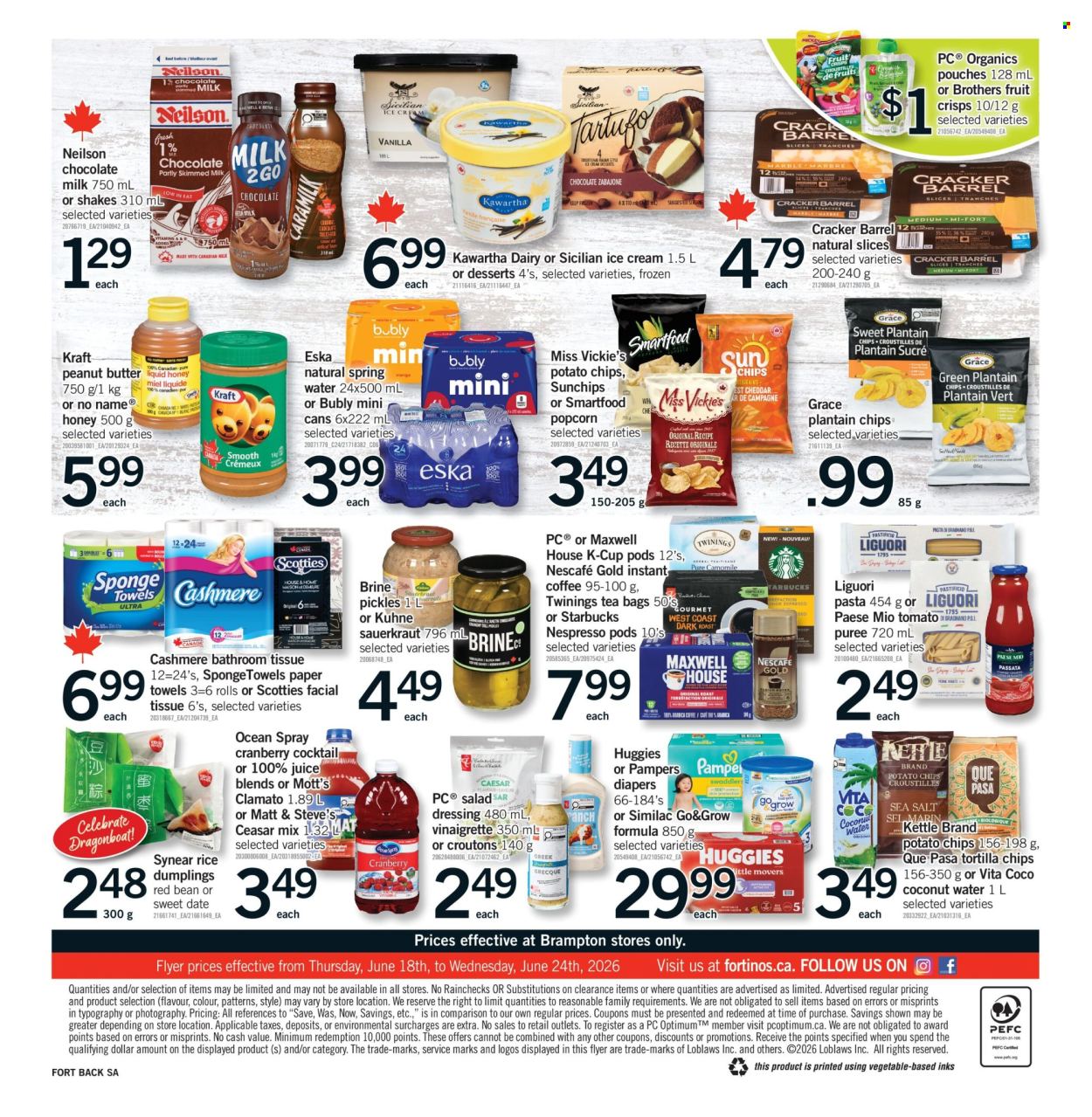 Fortinos flyer  - June 18, 2026 - June 24, 2026. Page 2