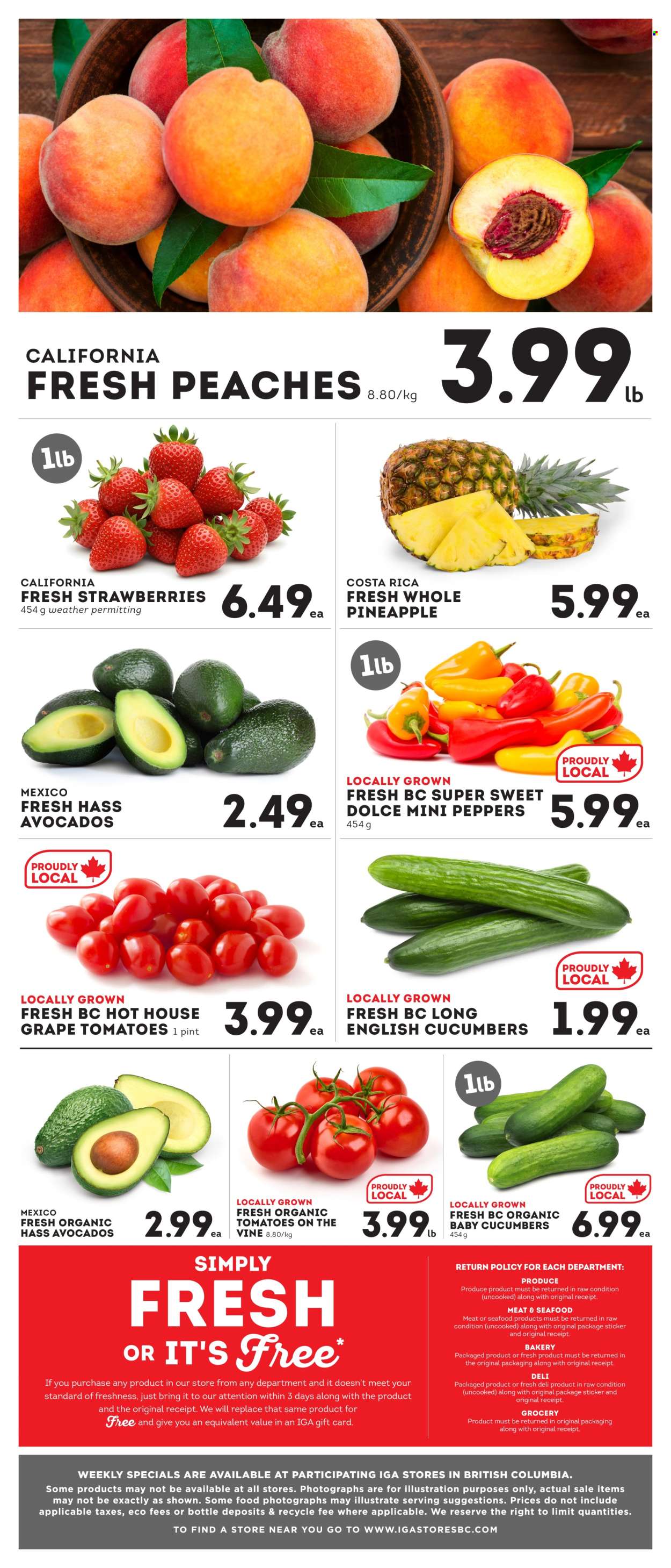 IGA Simple Goodness flyer  - June 19, 2026 - June 25, 2026. Page 6