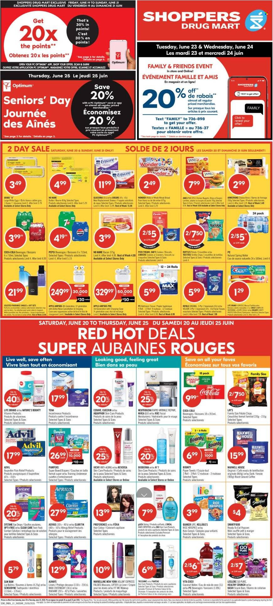 Shoppers Drug Mart flyer  - June 20, 2026 - June 25, 2026. Page 1