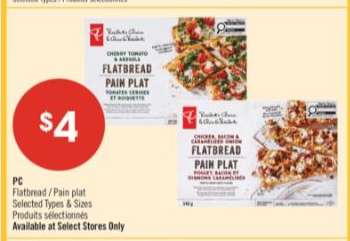 PC Flatbread / Pain plat
