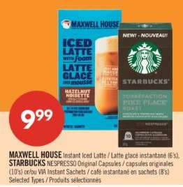 MAXWELL HOUSE Instant Iced Latte