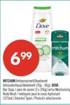 MITCHUM ANTIPERSPIRANT/DEODORANT