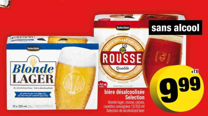 BIÈRE DÉSALCOOLISÉE SELECTION