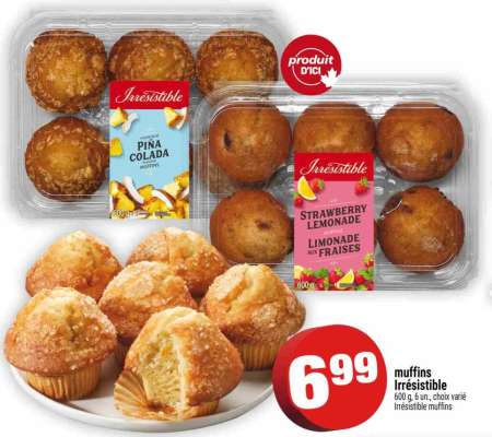 MUFFINS IRRÉSISTIBLE