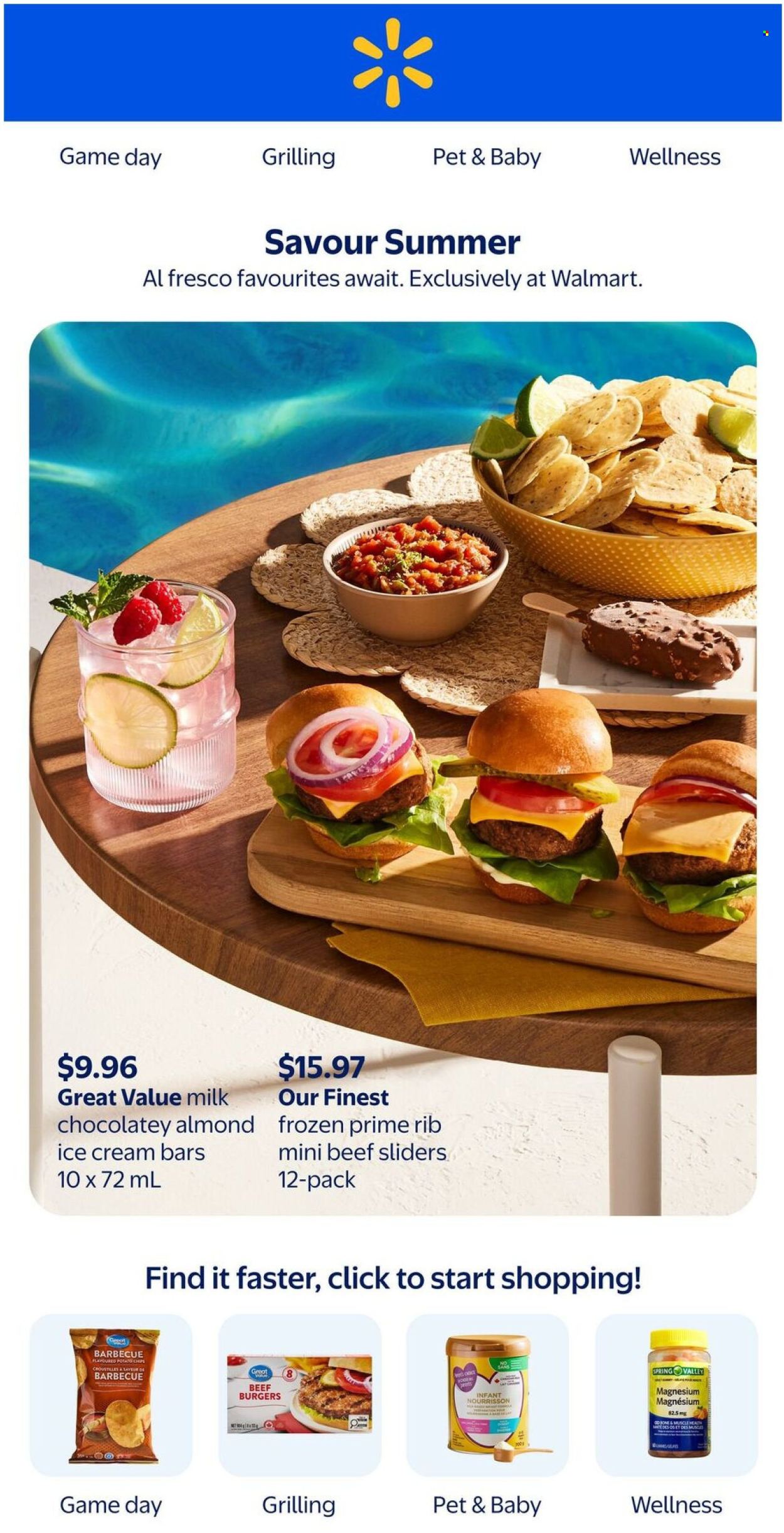 Walmart flyer  - July 02, 2026 - July 29, 2026. Page 1