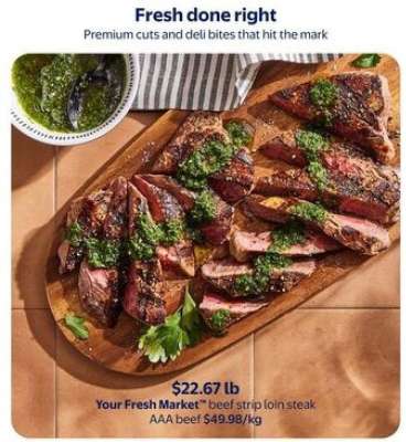Your Fresh Market™ beef strip loin steak