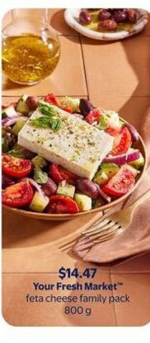 Your Fresh Market™ Feta Cheese Family Pack