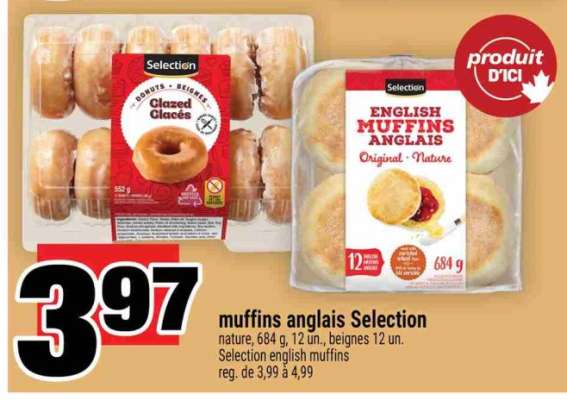 MUFFINS ANGLAIS SELECTION