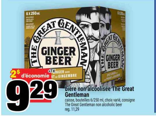 bière non alcoolisée The Great Gentleman