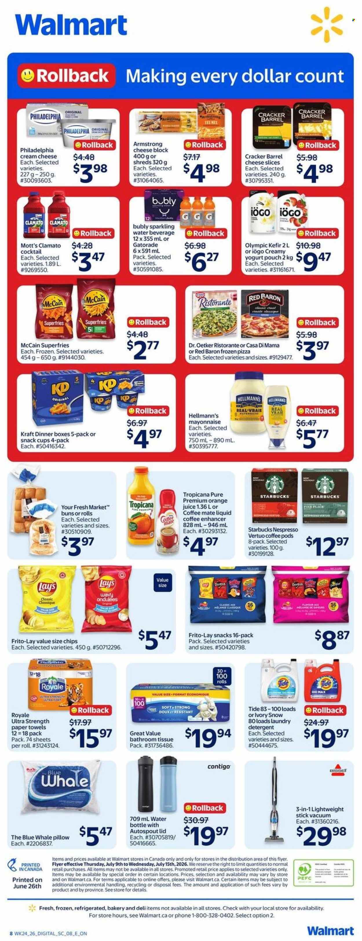 Walmart flyer  - July 09, 2026 - July 15, 2026. Page 4