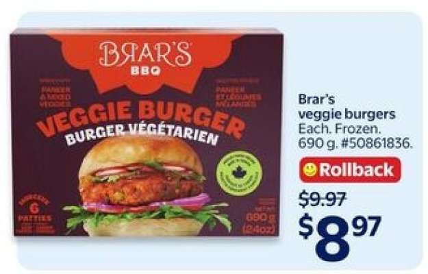 Brar's Veggie Burgers